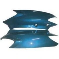 Resim SEVEN KARDEŞLER Suzuki Uyumlu AN125 Sele Alt Yan Kapak Mavi 