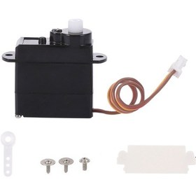 Resim Kosona Xk X450 Rc Uçağı İçin Metal Malzemeli Yedek Servo Seti, Kolay Uçuş Keyfi Siyah 