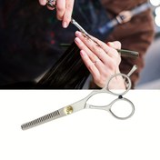 Resim Saç Kesme Makası 13.97 cm Saç Kesme Makası Salon Özel Kuaför Makası Ev Genel Kullanım 