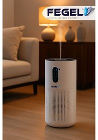 Resim Fegel FG-M03N HEPA 13 / 3 Katmanlı Filtreli Aromatherapy Akıllı Hava Temizleyici (Tuya-Wifi) 