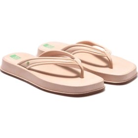 Resim Zaxy Atemporal Flatform Kadın Parmak Arası Terlik Pudra 35/42 