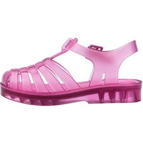 Resim Mini Melissa Bebek Possession Transparan Pembe Sandalet-14578 