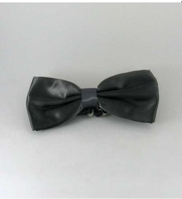 Resim Gaffy Füme Düz Renk Saten Papyon - SP-09 Füme 