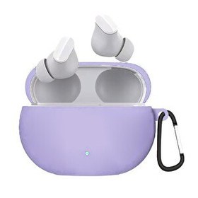 Resim Microsonic Beats Studio Buds Kılıf Askılı Mat Silikon Lila 