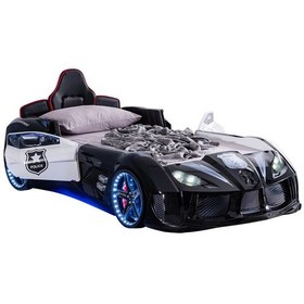 Resim Setaymobilya Arabalı Yatak, Police Full Ledli Koltuklu Arabalı Yatak 