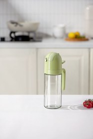 Resim M'art Home Pinmoo Space Spreyli Ve Damlatmaz Yağdanlık 550 ml -2si1 Arada Yeşil 