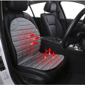 Resim Reedark Kış Araç Isıtıcı Yastığı 12v Otomobil Koltuk Isıtıcı Gri Tek Koltuk Gri 
