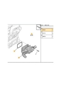 Resim Termostat Yuvası Fiesta B.max C.max P.207-p.308 C3 T10003-1336af 