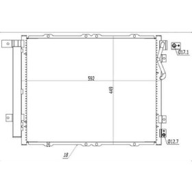 Resim Oris Ckı348018 Klima Brazing Condenser A/m Sorento 2.5 Crdı 2002 940203 