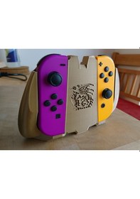 Resim Opencart Monster Hunter Switch Joy-con Rahat Tutuş Sadece Plastik Aparattır 