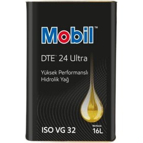 Resim Mobil DTE 24 Ultra ISO VG 32 Aşınma Önleyici Hidrolik Yağ 16 Lt. 