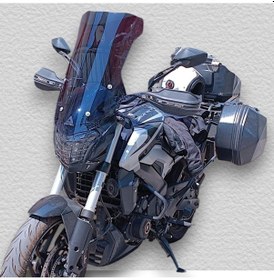 Resim Dominar 250 Dominar 400 Tur Camı + Montaj Demiri Cam Yükseklik 60cm X Üst Genişlik 40cm Yeni 