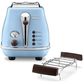 Resim Delonghi Icona Vintage İki Dilim Ekmek Kızartma Makinesi CTOV 2103.AZ 