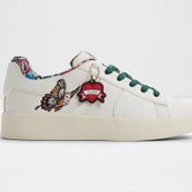 Resim Aldo WHATISADAM01 - Kadın Beyaz Kelebek Desenli Sneaker 