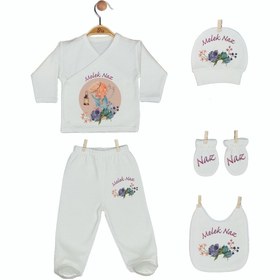 Resim Pia Baby Gl 1930-07 Isme Özel Battaniye Zıbın Set 