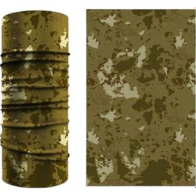 Resim Tsk Kamuflaj Dikişsiz Boyunluk Bandana Buff Balaklava Çok Renkli 