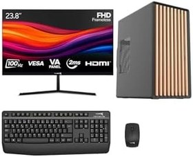 Resim TURBOX Tx8637 i5 3470 16GB Ram 256GB SSD 23.8 inç Monitör Masaüstü Ofis Oem Paket 