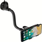 Resim 1 adet 360° dönebilen ayarlanabilir araba telefon tutucu, araba evrensel gösterge paneli telefon tutucu, çok fonksiyonlu telefon tutucu, araba navigasyonu, ev yaşamı, ofis canlı yayın telefon tutucu, mutfak öğrenme pişirme ve diğer senaryolarda kullanılabilir 