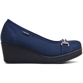 Resim King Paolo Z6178 Gova Toka - Lacivert - Kadın Ayakkabı,tekstil Spor Ayakkabı-lacivert Lacivert 