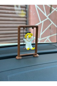 Resim 3dbaydesign Sallanan Sevimli Ördek Torpido Aksesuarı 