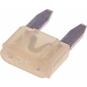 Resim 100 Adet 25 Amper Küçük Oto Bıçak Sigorta 