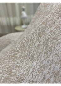 Resim Özlü Home Lüks Pamuklu Koltuk Çekyat Örtüsü 170x220 Bej Çift Taraflı Terletmez Kaymaz Toplanmaz Bej 