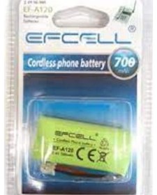 Resim Efcell 2.4V 700 Mah.Ni-Mh.Şarjlı Telsiz Telefon Pili Ef-A120 