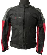 Resim Venom Dynamic Kadın Ceket Kırmızı Siyah 4 Mevsim Mont 