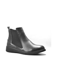 Resim Beety 6043 Hakiki Deri Siyah Casual Kadın Bot Siyah 