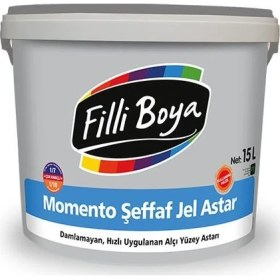 Resim Filli Boya Momento Şeffaf Jel Astar 15 lt 