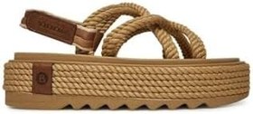 Resim Bohonomad Nomadic 2025 Yeni Sezon Bodrum Chunky Platform Halat Sandalet, Bej, 40 