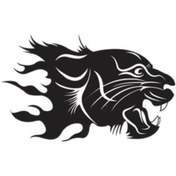 Resim Kaplan Başı Sticker Oto-motor-laptop-duvar-dekor 11 X 7 Cm 