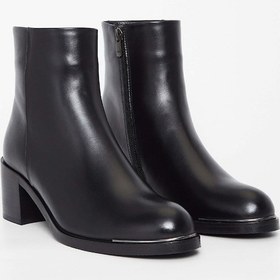 Resim Tamer Tanca Kadın Hakiki Deri Siyah Deri Casual Bot 33 36512 Bn Bot Sk23/24 Sıyah Dr Siyah 