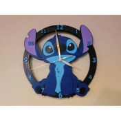 Resim Stitch Temalı Saat 