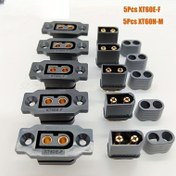 Resim 3 Çift/3 Adet XT60 Dişi T Şeklinde Erkek Konnektör Adaptörü 