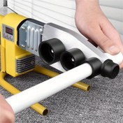 Resim 3 adet/Set Sıcak Yapıştır Makinesi Nozulu Sıcak Yapıştır Makinesi Kalıp Başlığı Siyah Altın Boya Kalıp Başlığı Plastik Kaynak Makinesi Isıtma Kabı Kaynak Aracı Aksesuarları 
