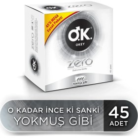 Resim Okey 90'lık Set| 45 Rötar | 45 Zero Prezervatifler 