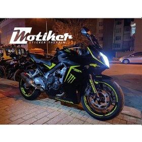 Resim Cbr650f Monster Tasarım Sticker Etiket Modeli 