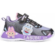 Resim Labubu 624 Kız Çocuk Sneaker Siyah/lila 