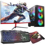 Resim Zeiron XForce P60 i5-3470 16 GB 1 TB 240 GB GT730 23.8" Curved Masaüstü Oyuncu Bilgisayar 