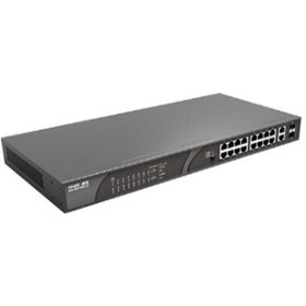 Resim Ruıjıe 16-port 120w Poe Swıtch Reyee Rg-es118s-lp 10/100 2x-sfp Yönetilemez Switch 