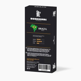 Resim Bongardi Coffee Nespresso Uyumlu Alüminyum Kapsül Kahve Brezilya Etiyopya Colombia Guatemala Peru Honduras Blend 
