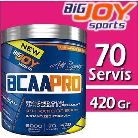 Resim Bigjoy Sports Bcaa Pro 4:1:1 420 Gr 70 Servis Aromasız 