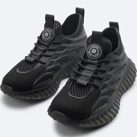 Resim Avva Erkek Siyah Nefes Alan Hafif Sneaker Ayakkabı A41Y8023 