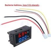 Resim Dijital Voltmetre Dijital Ampermetre Dc 0-100V 10A 
