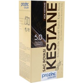 Resim Prozinc Color Saç Boyası Açık Kestane 5.0 