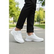 Resim Beyaz Esnek Hafif Erkek Spor Ayakkabı Xstep 020-CILT M 