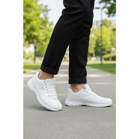 Resim Beyaz Esnek Hafif Erkek Spor Ayakkabı Xstep 020-CILT M 