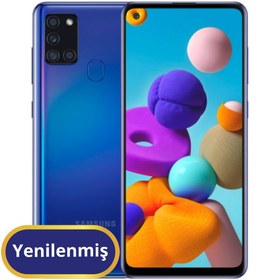 Resim Samsung A21s Yenilenmiş TR Garanti | 32 GB 4 GB Mavi 