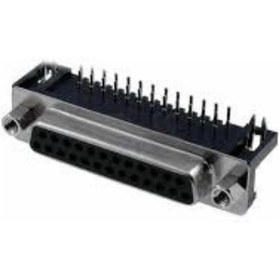 Resim 25 Pin 90' Pcb Tip Dişi D-sub Konnektör 5 Adet 